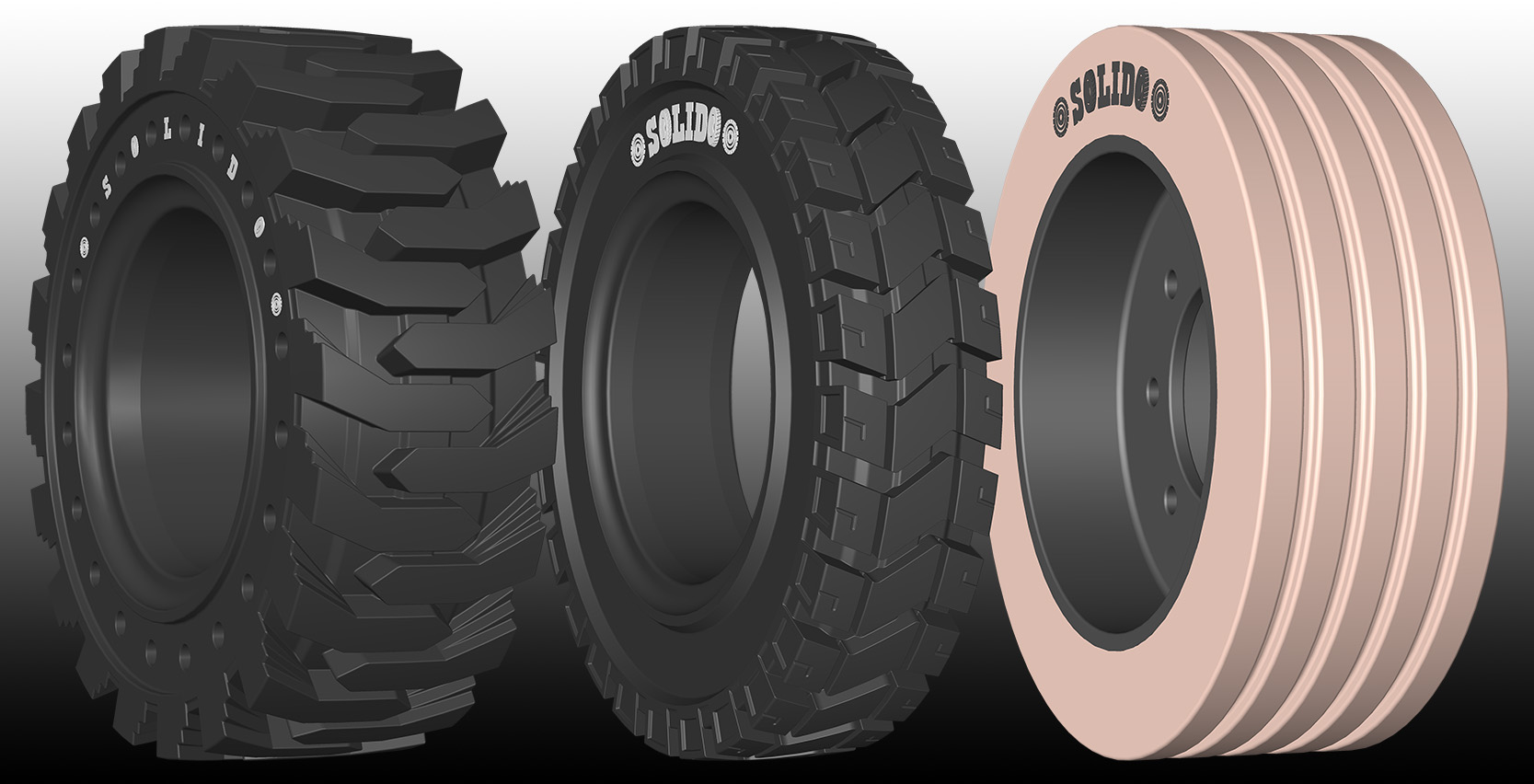 LIFTING EQUIPMENTS SOLID TYRES